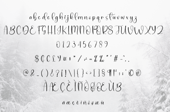 Bakery Christmas Font - Preview 5