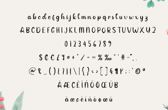 Black Font - Preview 5