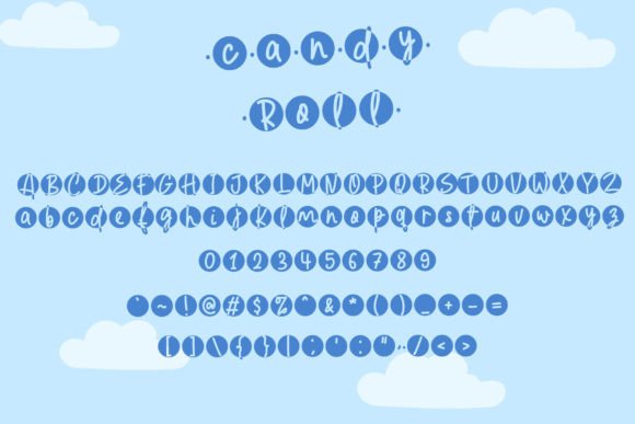 Candy Roll Font - Preview 4