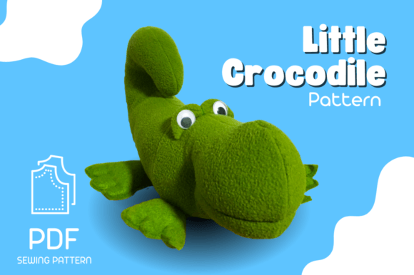 Crocodile Plush Pattern