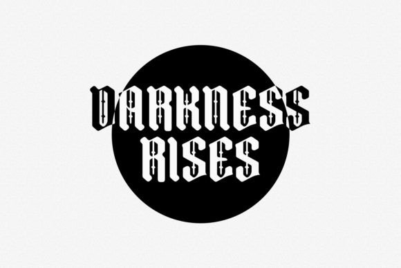 Kharmond Font PNG with transparent background - Preview 4