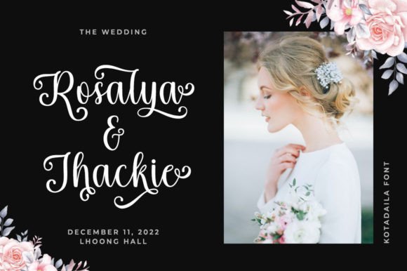 Kotadaila Font PNG with transparent background - Preview 3