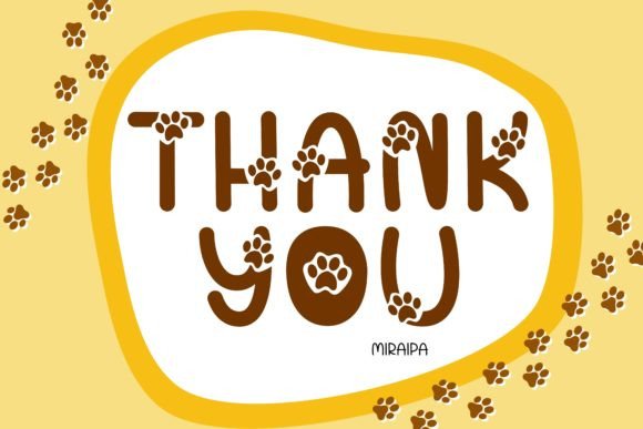 Best Paws Font - Preview 6