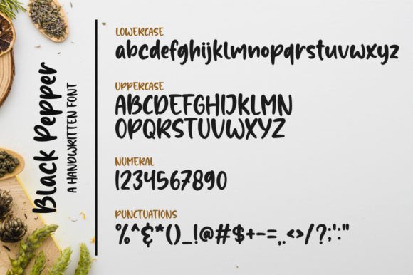 Black Pepper Font - Preview 6