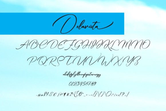 Delavista Font - Preview 6