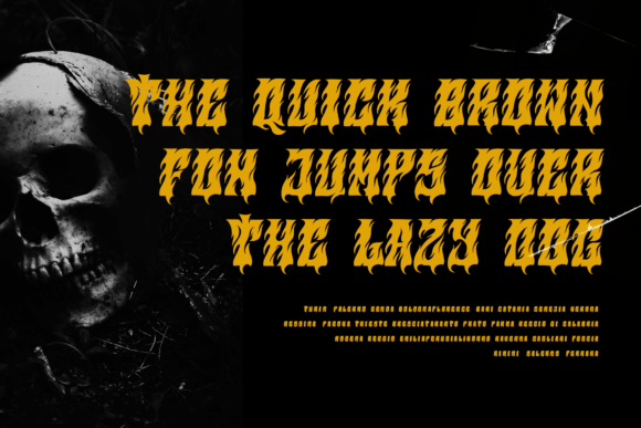 Destruc Font - Preview 4