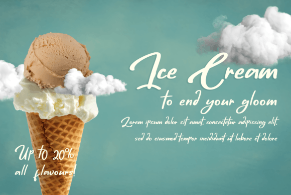 Ending Scene Font - Preview 4