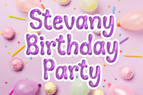 Mealty Font PNG with transparent background - Preview 1