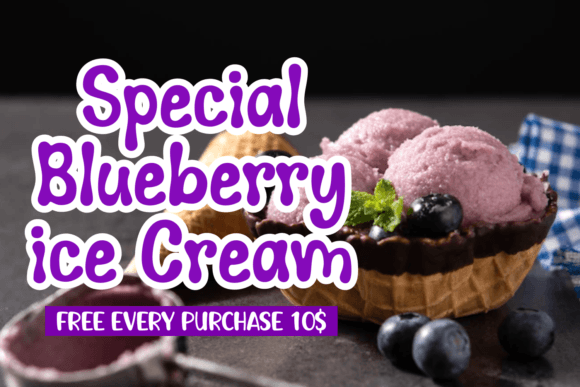 Mealty Font PNG with transparent background - Preview 2