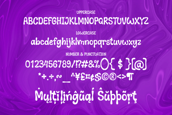 Mealty Font PNG with transparent background - Preview 3