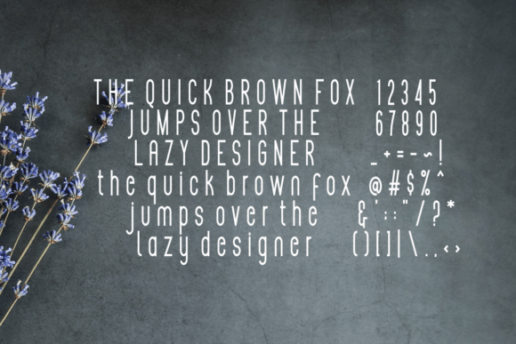 Messenger Font PNG with transparent background - Preview 1