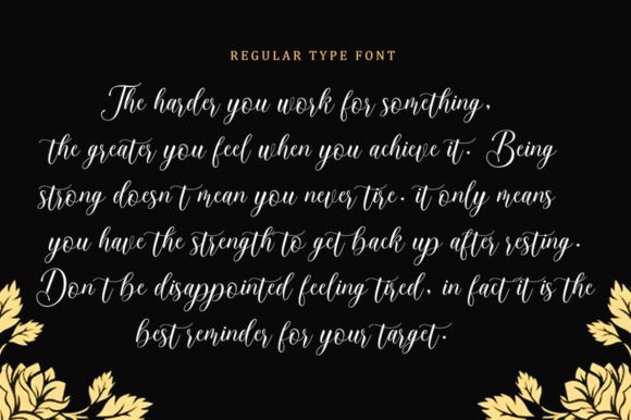 Blandore Font - Preview 4