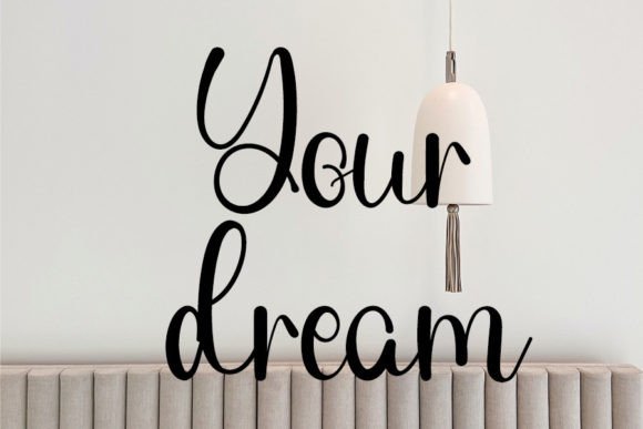 Deep Font PNG with transparent background - Preview 1
