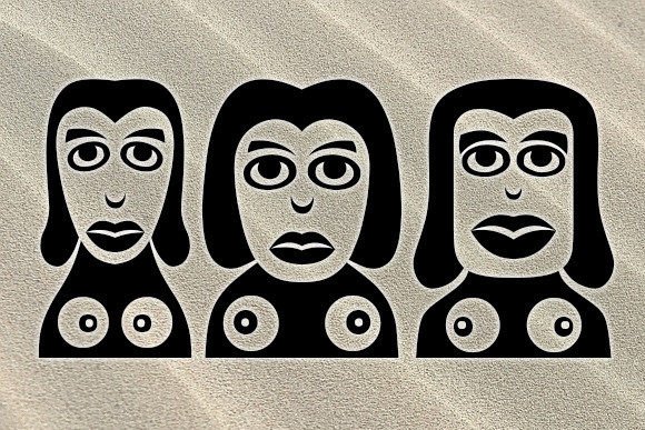 Frauen Font PNG with transparent background - Preview 1