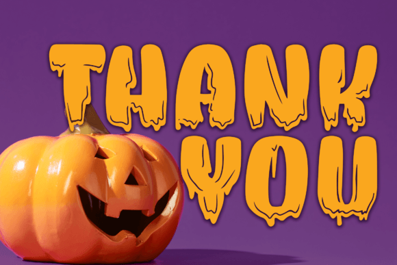 Halloween Dripper Font - Preview 5