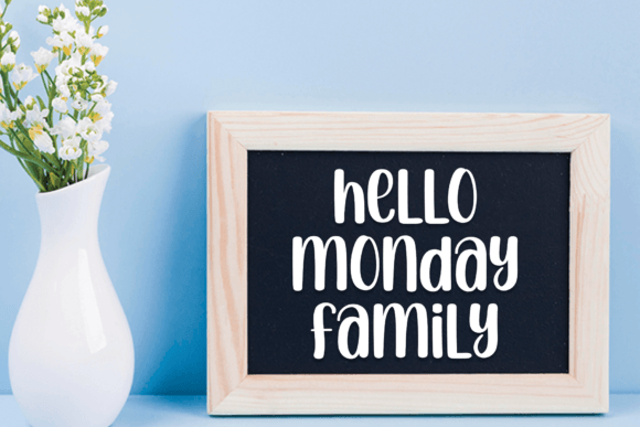 Lemon Milk Font PNG with transparent background - Preview 4