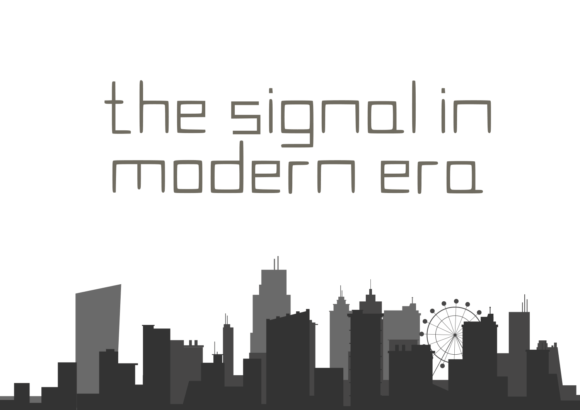Modern Signal Font PNG with transparent background - Preview 3