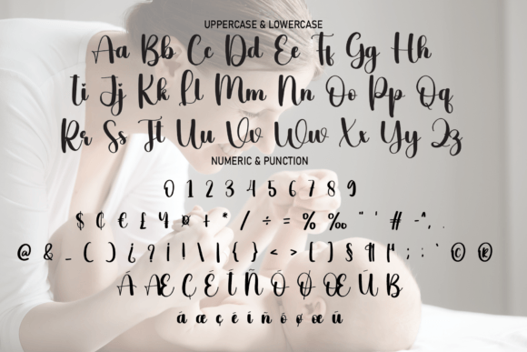 Nanny Font PNG with transparent background - Preview 6