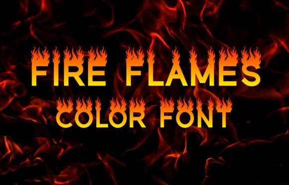 Fire Flames Fuentes de Colores Fuente Por Cool Worker