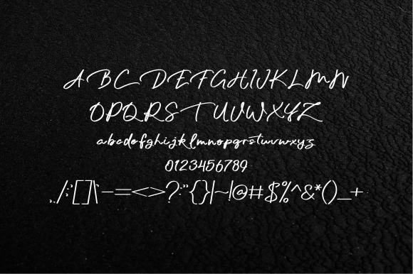 Deltabrush Font - Preview 3