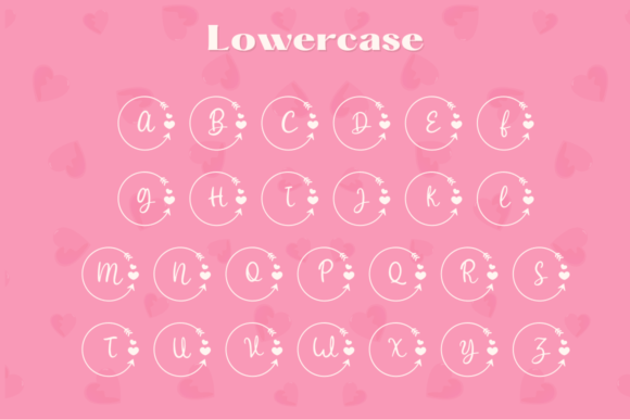 Ditha Valentine Monogram Font - Preview 5