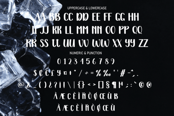Icy Cold Font - Preview 6