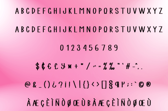 Juice Font - Preview 5