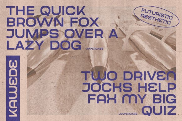 Kawede Font PNG with transparent background - Preview 1