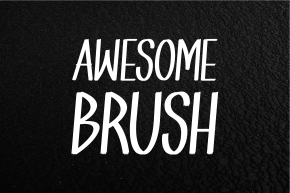 Kirainbrush Font PNG with transparent background - Preview 2