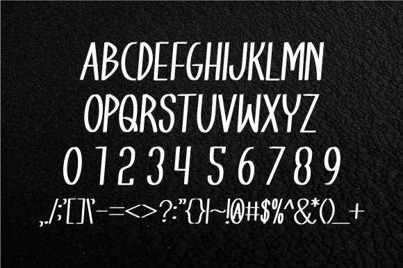Kirainbrush Font PNG with transparent background - Preview 3