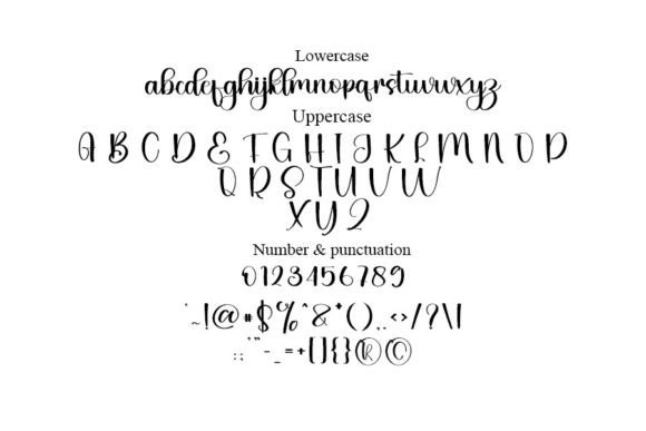 Night Vacation Font PNG with transparent background - Preview 3
