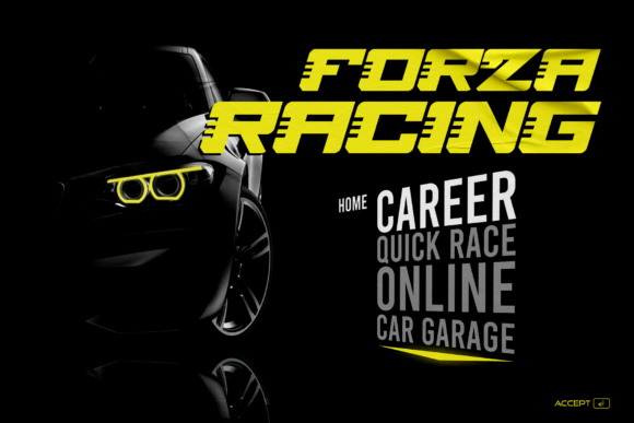 Race Freak Font PNG with transparent background - Preview 4