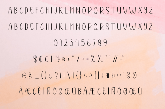 Singing Clown Font PNG with transparent background - Preview 5