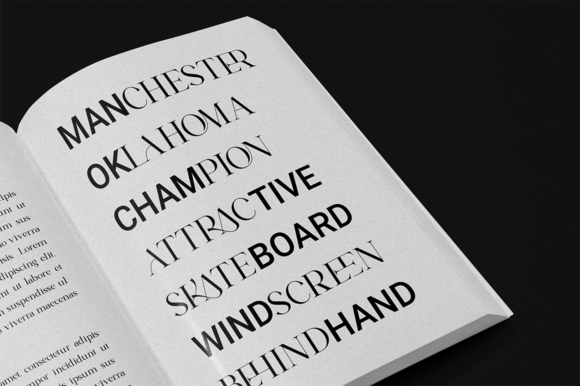 Aeromira Classic Font - Preview 2