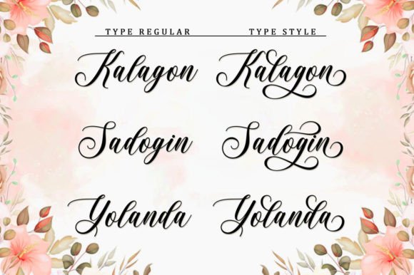 Blengda Font - Preview 3