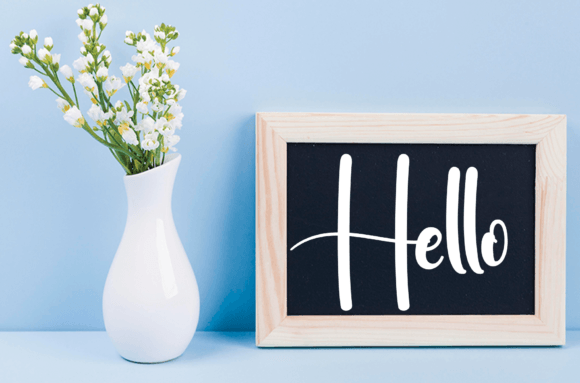 Butter Signature Font - Preview 3