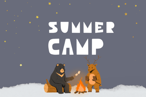 Camping Club Font - Preview 4