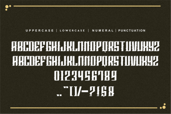 Deazu Geponick Font - Preview 4