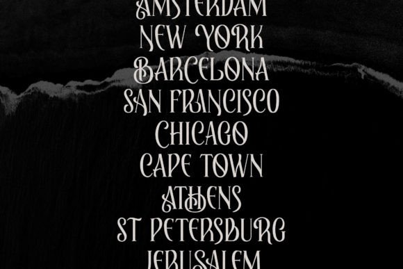 Elaphoras Font - Preview 4