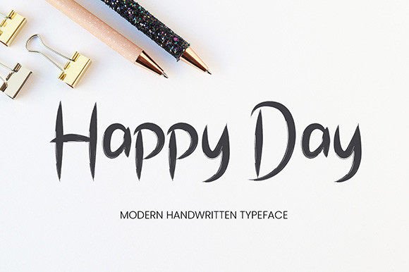 Handbrush Font - Preview 3