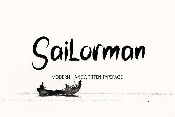 Handbrush Font - Preview 5