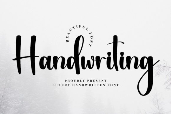 Handwriting Font by Kongsi.Co · Creative Fabrica font preview