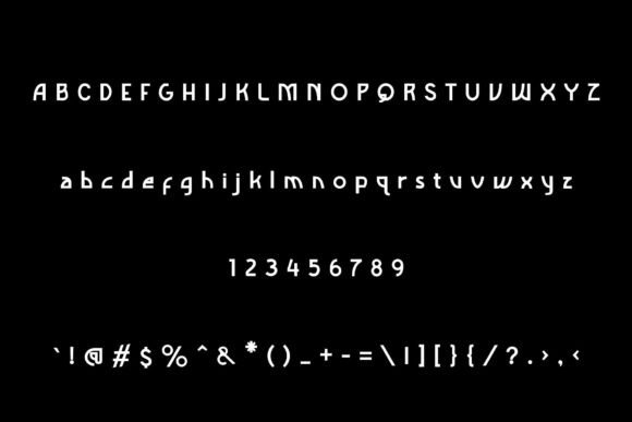 Hexamind Font PNG with transparent background - Preview 1