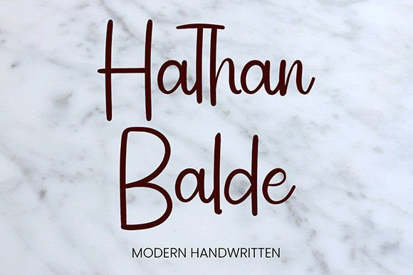 Kathrine Font PNG with transparent background - Preview 3