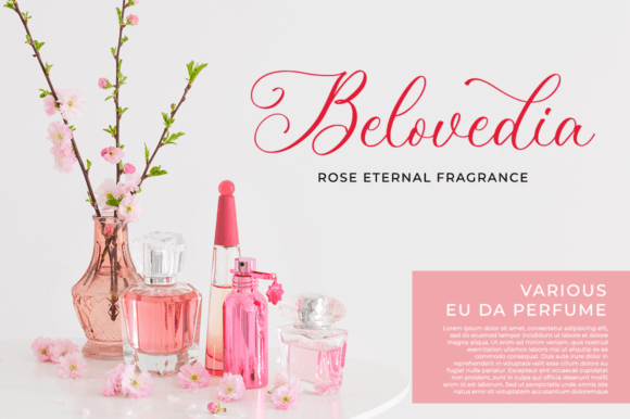 Mayliana Font PNG with transparent background - Preview 3
