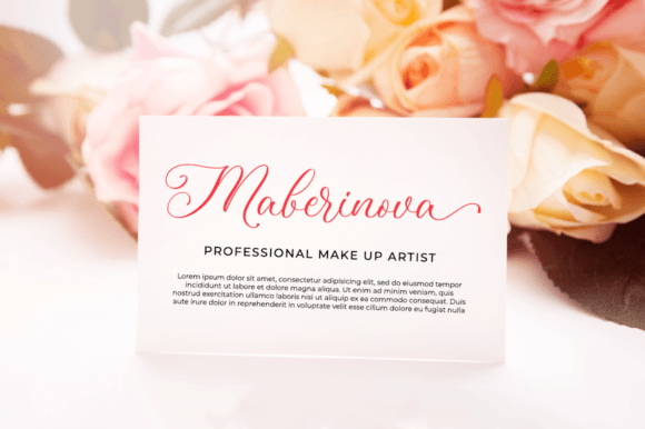 Mayliana Font PNG with transparent background - Preview 4
