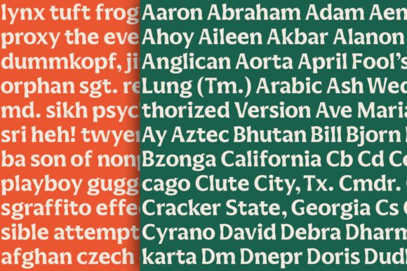Nartier Font PNG with transparent background - Preview 2