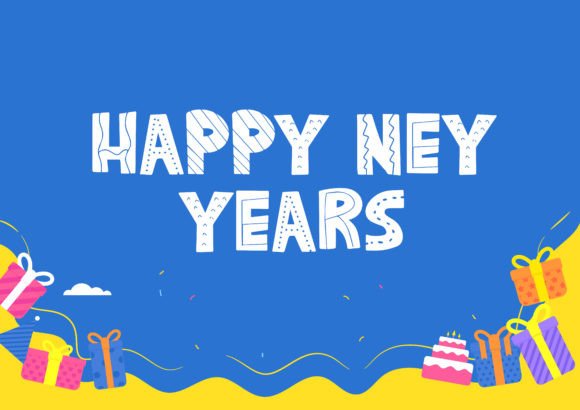 Party Size Font PNG with transparent background - Preview 2