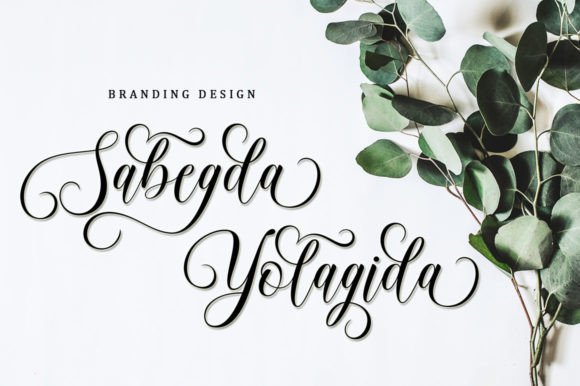 Salistya Font PNG with transparent background - Preview 5