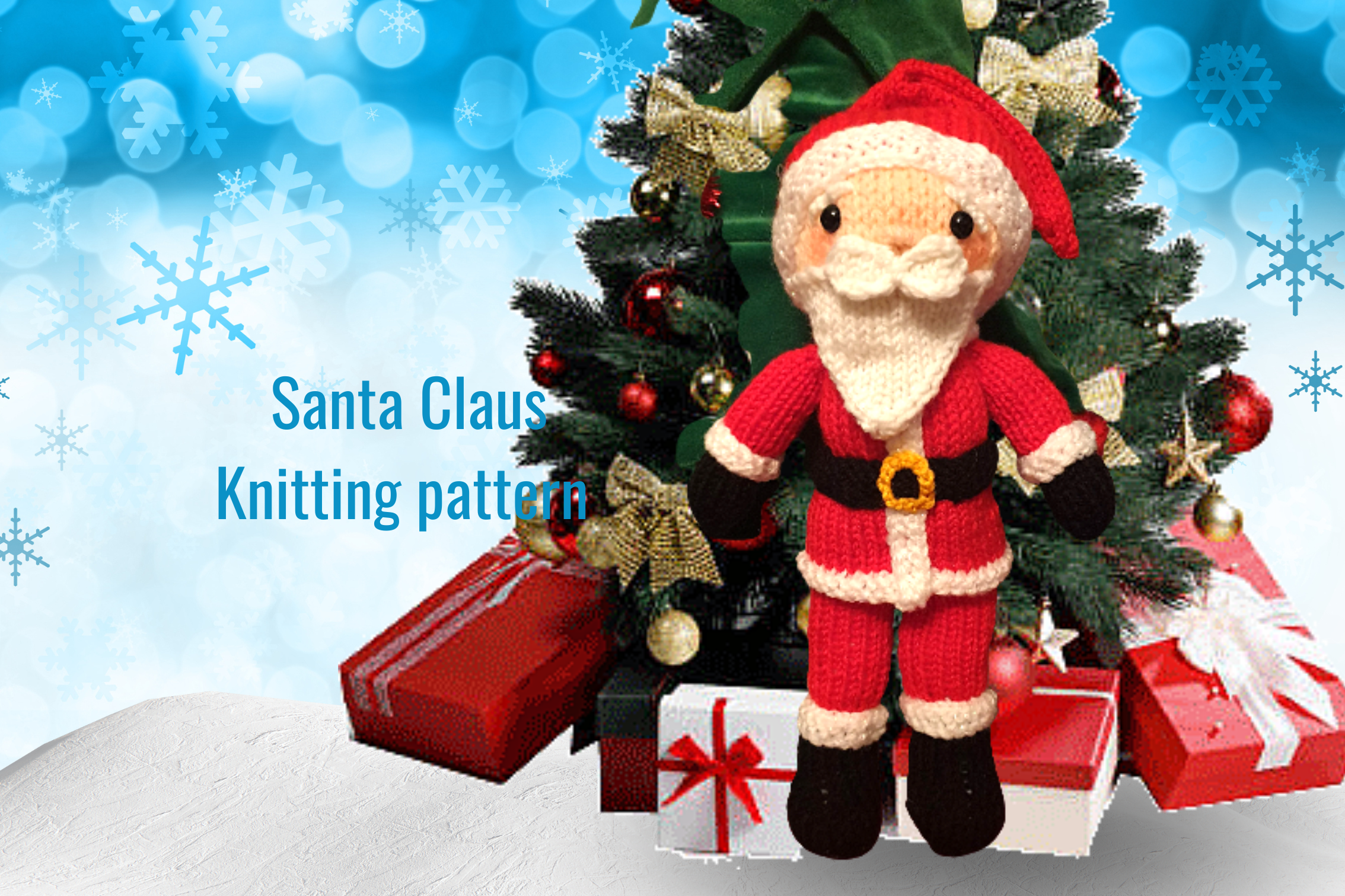 Santa Claus Doll Knitting Pattern